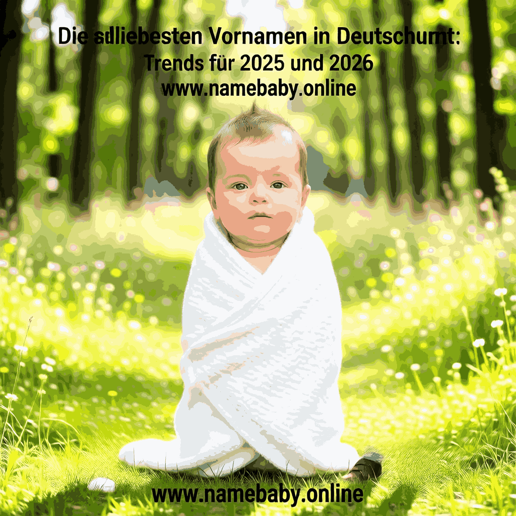 Die beliebtesten Vornamen in Deutschland: Trends für 2025 und 2026