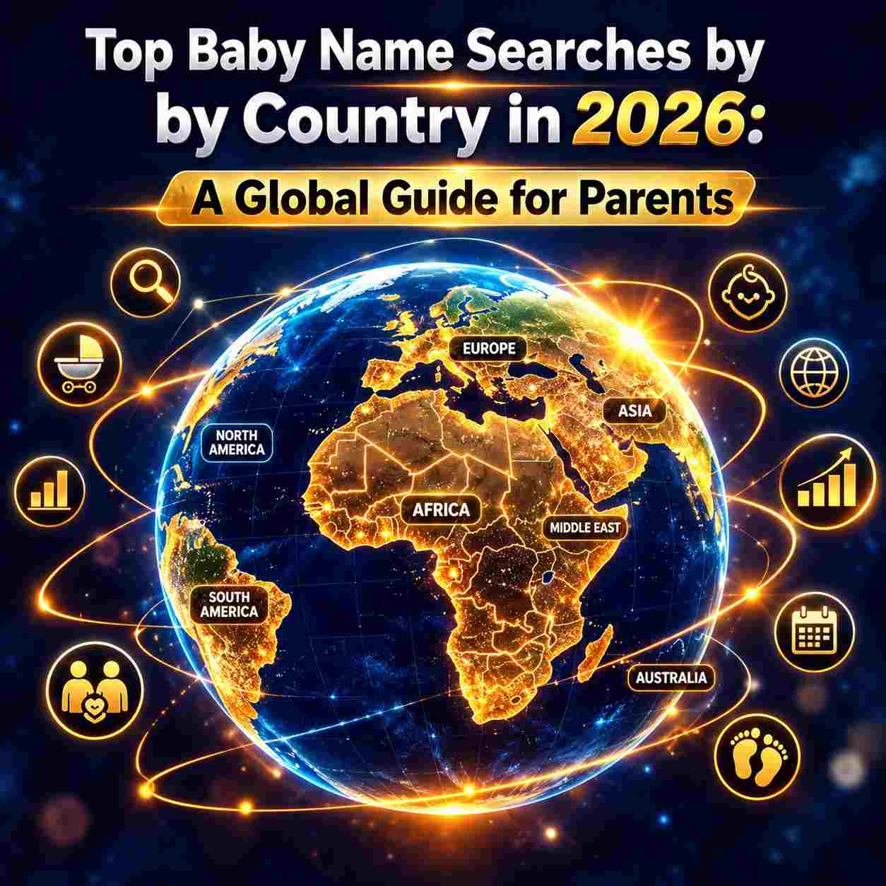 Most Searched Baby Names by Country in 2026
