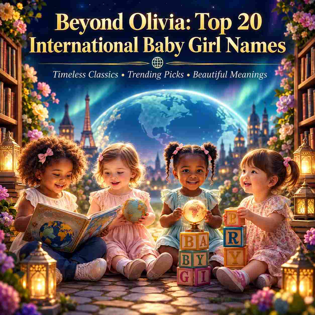 International Baby Girl Names 2026: Timeless Classics, Trending Picks & Their Meanings