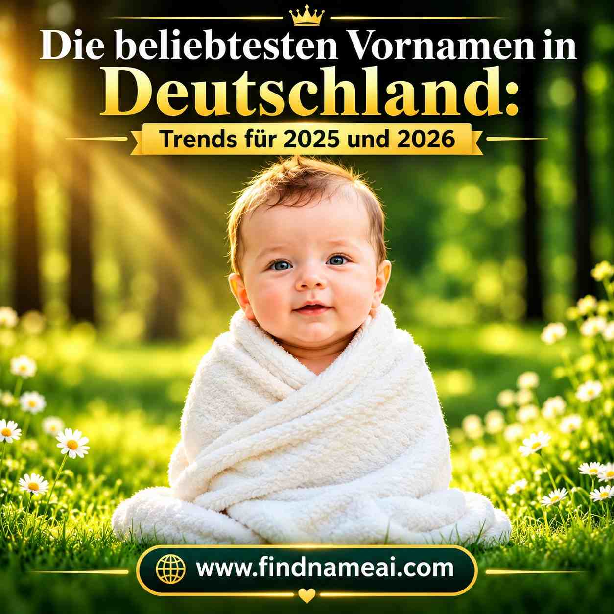 Die beliebtesten Vornamen in Deutschland: Trends für 2025 und 2026