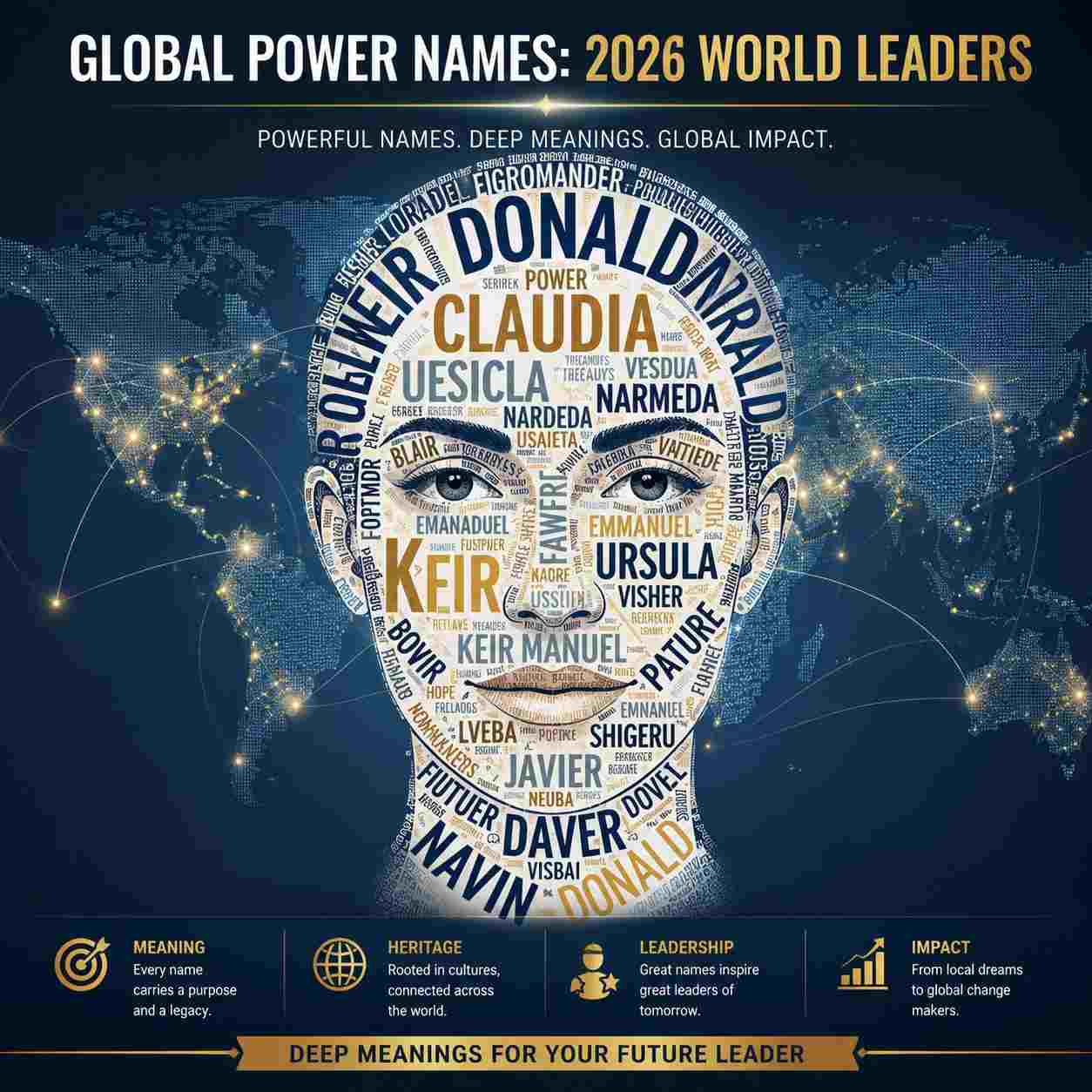 Global Powerful Names: 2026 World Leaders, Their Names, and Deep Meanings