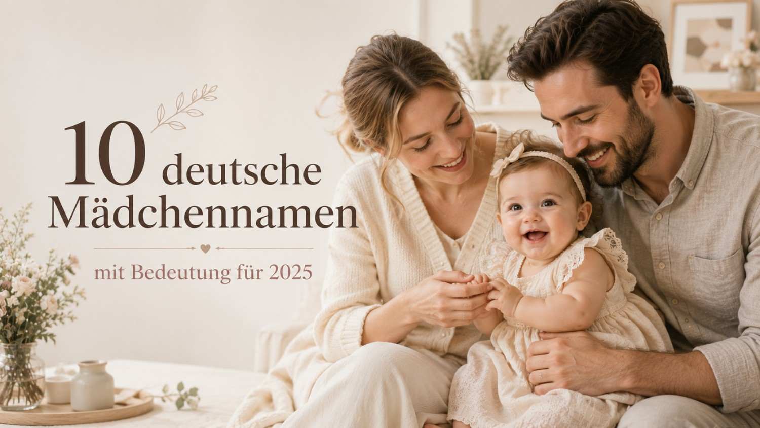 Die schönsten deutschen Mädchennamen und ihre Bedeutung