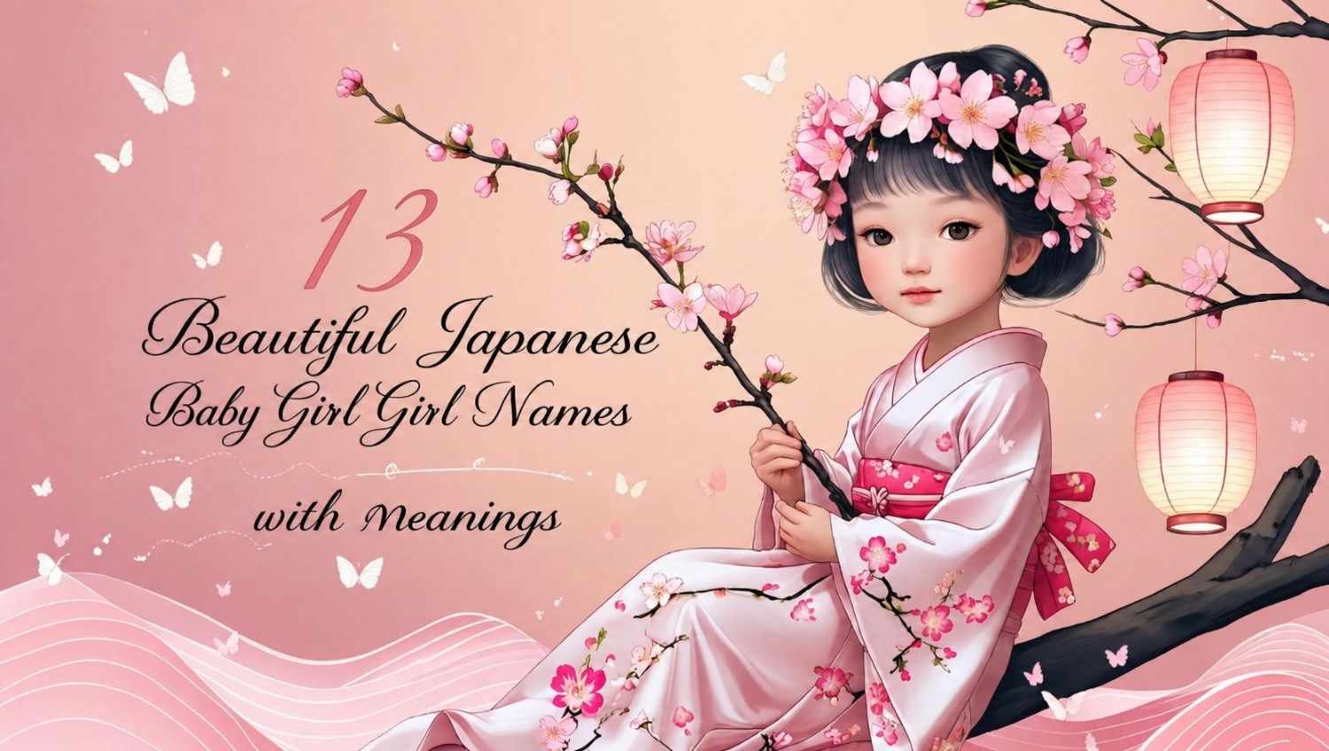 かわいくて意味のある女の子の名前13選