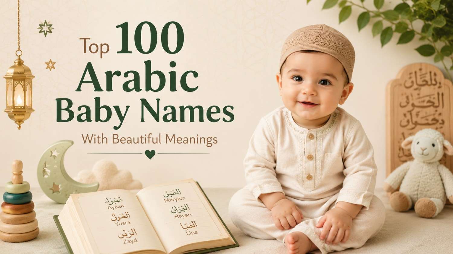 Beautiful Arabic Baby Names: Meanings, Origins & Inspiration