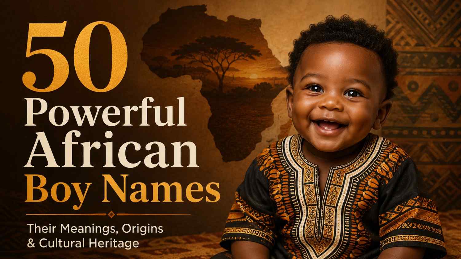 Powerful African Boy Names and Their Meanings